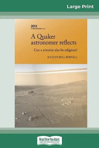 A Quaker Astronomer Reflects cover