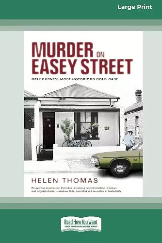 Murder on Easey Street cover