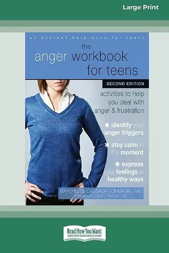 The Anger Workbook for Teens cover