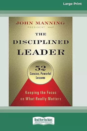 The Disciplined Leader cover