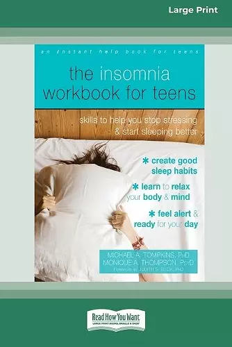 The Insomnia Workbook for Teens cover