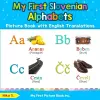 My First Slovenian Alphabets Picture Book with English Translations cover