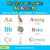 My First Indonesian Alphabets Picture Book with English Translations cover