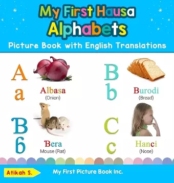 My First Hausa Alphabets Picture Book with English Translations cover