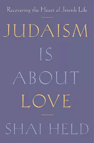 Judaism Is About Love cover