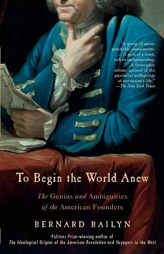 To Begin the World Anew cover