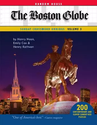 The Boston Globe Sunday Crossword Omnibus, Volume 3 cover