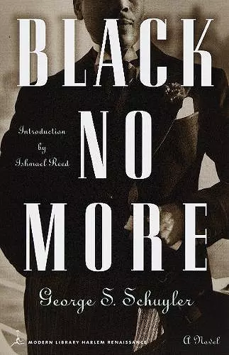 Black No More cover