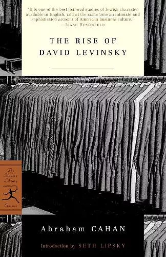 The Rise of David Levinsky cover