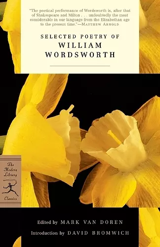 Selected Poetry of William Wordsworth cover