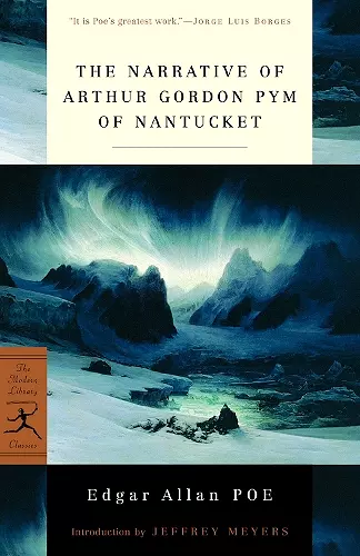 The Narrative of Arthur Gordon Pym of Nantucket cover