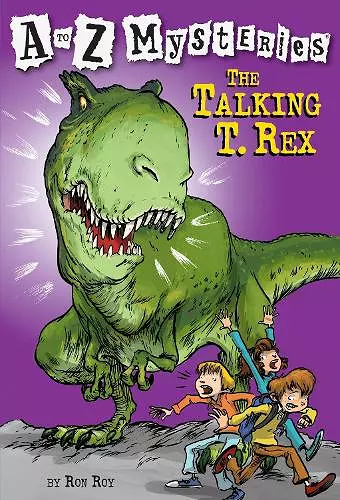 A to Z Mysteries: The Talking T. Rex cover