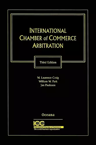 International Chamber of Commerce Arbitration cover