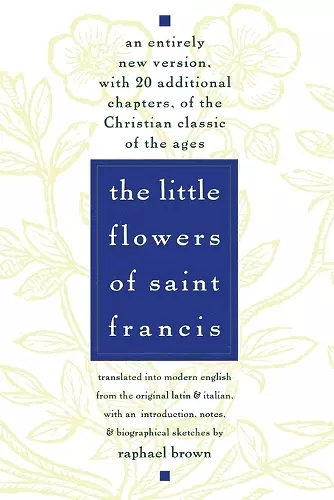 The Little Flowers of St. Francis cover