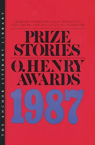 Prize Stories 1987 cover