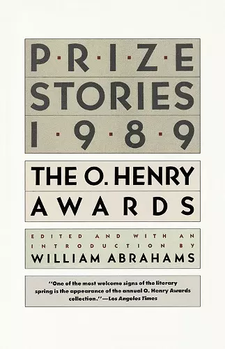 Prize Stories 1989 cover