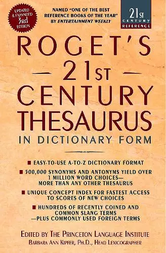 Roget's 21st Century Thesaurus cover