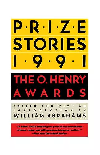 Prize Stories 1991 cover