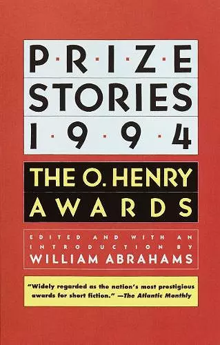 Prize Stories 1994 cover