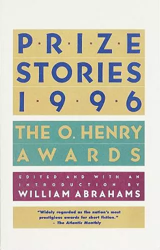 Prize Stories 1996 cover