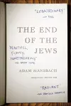 The End of the Jews cover