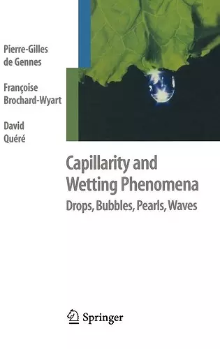 Capillarity and Wetting Phenomena cover