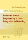 Linear and Integer Programming vs Linear Integration and Counting cover