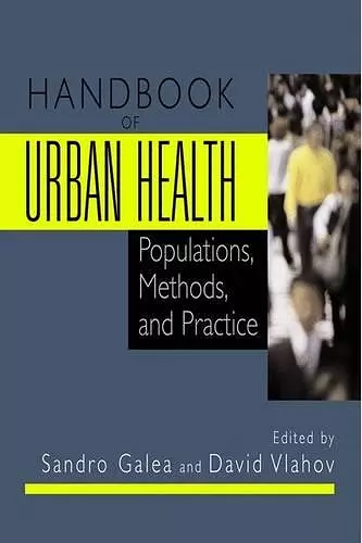 Handbook of Urban Health cover