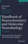 Handbook of Neurochemistry and Molecular Neurobiology cover