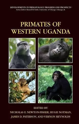 Primates of Western Uganda cover