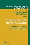 Explanatory Item Response Models cover