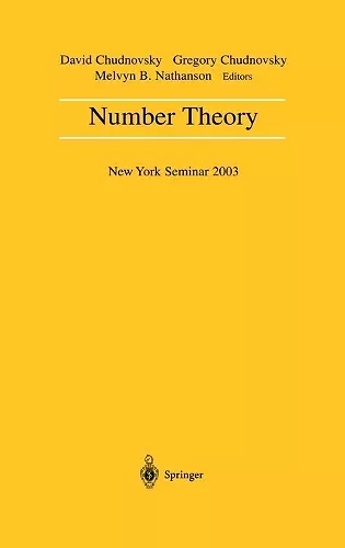 Number Theory cover