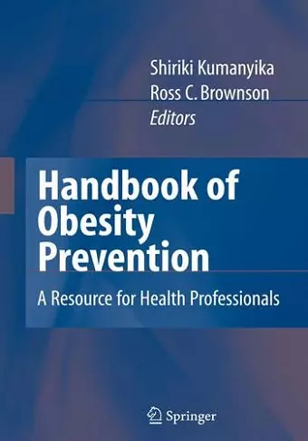 Handbook of Obesity Prevention cover