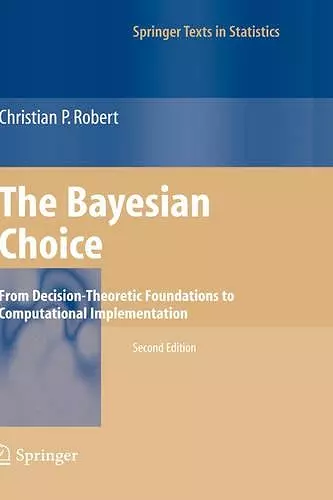 The Bayesian Choice cover