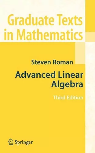Advanced Linear Algebra cover
