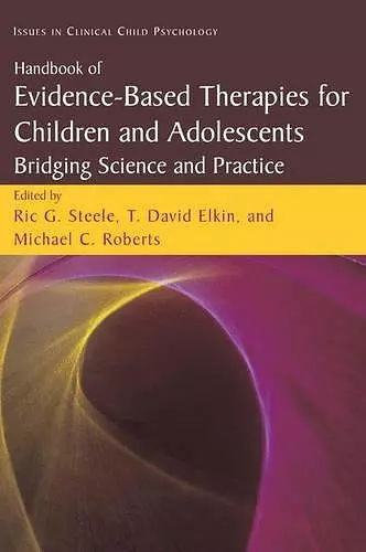 Handbook of Evidence-Based Therapies for Children and Adolescents cover