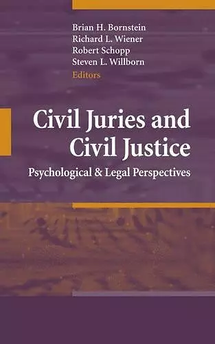 Civil Juries and Civil Justice cover