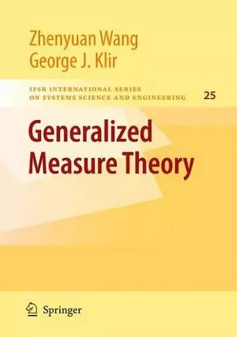 Generalized Measure Theory cover