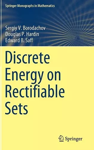 Discrete Energy on Rectifiable Sets cover