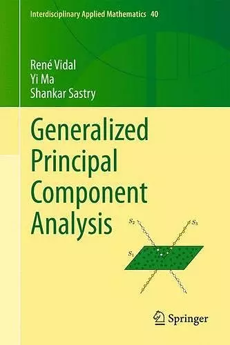 Generalized Principal Component Analysis cover