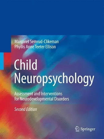 Child Neuropsychology cover