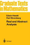 Real and Abstract Analysis cover