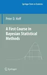 A First Course in Bayesian Statistical Methods cover