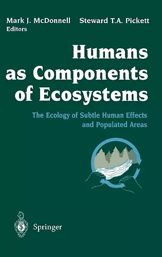 Humans as Components of Ecosystems cover