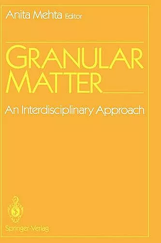 Granular Matter cover