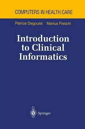 Introduction to Clinical Informatics cover