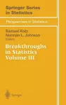 Breakthroughs in Statistics cover