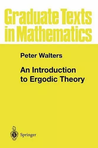 An Introduction to Ergodic Theory cover