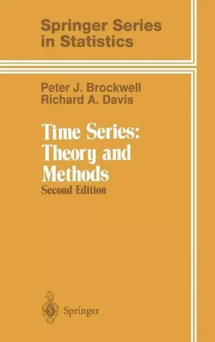 Time Series: Theory and Methods cover