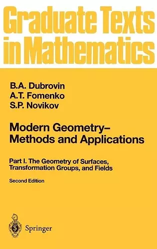 Modern Geometry — Methods and Applications cover